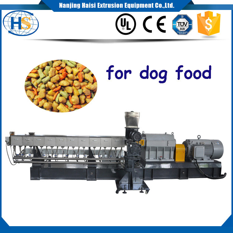 двухшнековый экструдер, машина для производства кормов для домашних животных, для лечения собак
