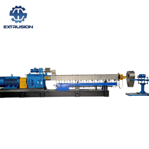 TSE-75 Haisi Extrusion Caco3 Экструзионная машина для производства мастер-наполнителей