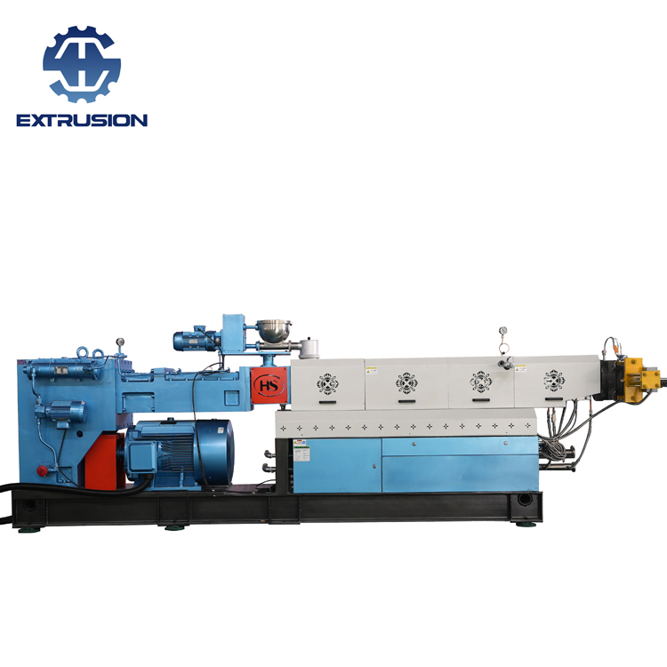 TSC-75 Страница вращающегося двойного винтного экструдера для жесткого ПВХ